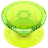 PopSockets PopGrip Cell Phone Grip & Stand - Neon Glow Blazing Lime image 0