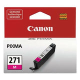 Canon 0392C001 (CLI-271) Ink, Magenta, Inkjet Printer, image 0