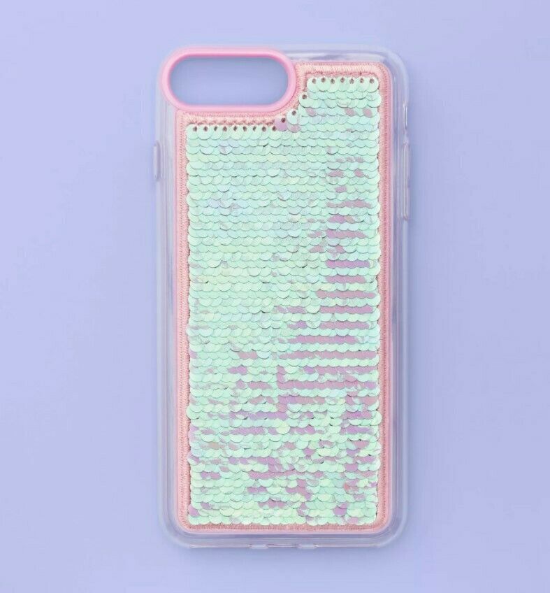 More Than Magic Pink Flip Sequin Phone Case for iPhone 6,6s , 7, 8 image 0