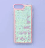 More Than Magic Pink Flip Sequin Phone Case for iPhone 6,6s , 7, 8 image 0