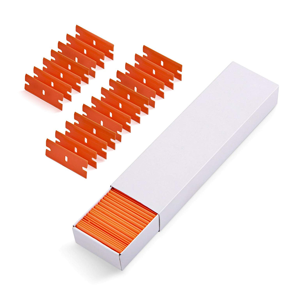 DIY Plastic Double Edged Razor Blades (100pcs) image 0