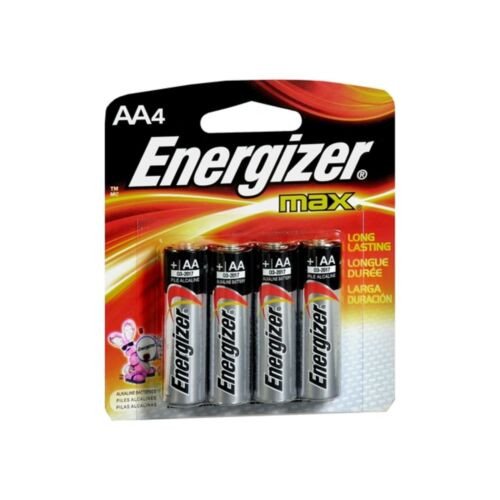 Energizer AA Batteries, 4 ea, Double A Max Alkaline Battery image 0