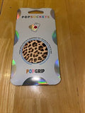 PopSockets PopGrip Cell Phone Grip & Stand - Cheetah Chic image 0