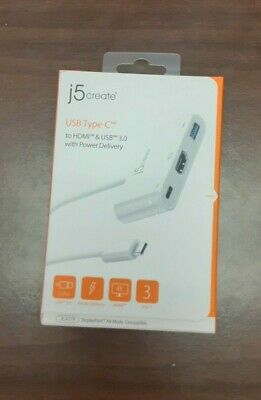 j5create USB Type-C to HDMI & USB 3.0 with Power Delivery image 0