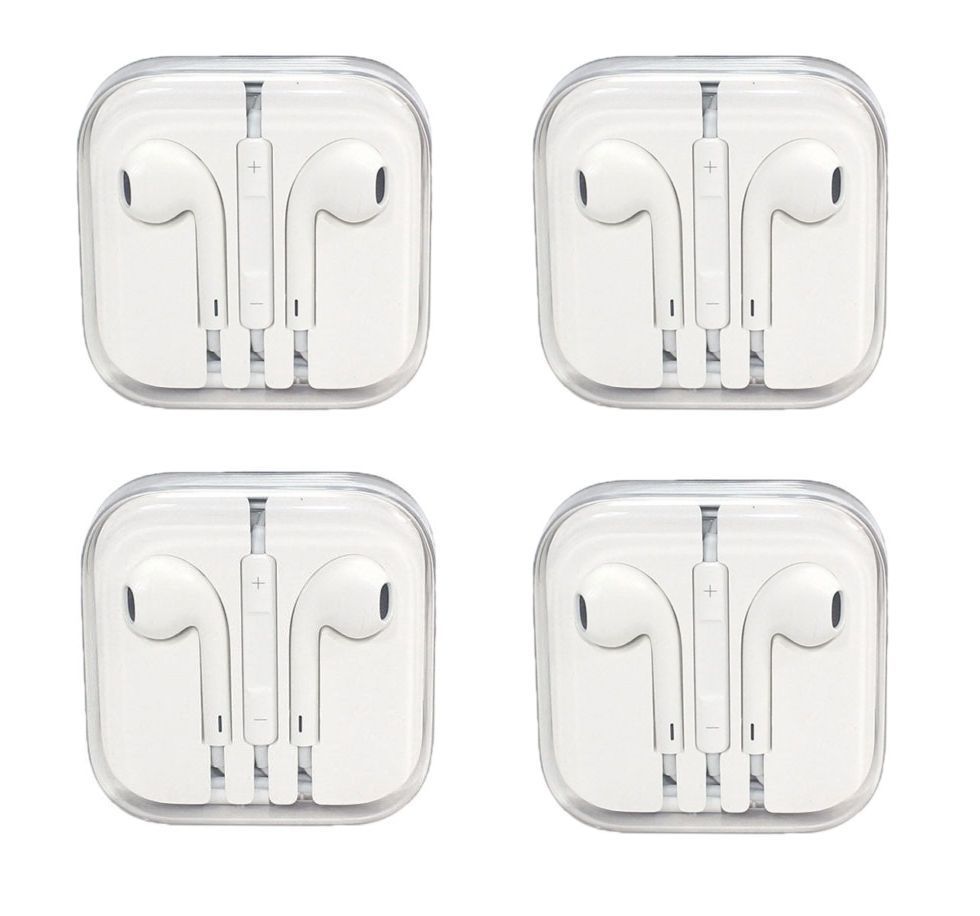 4 Pack Generic Earphones image 0