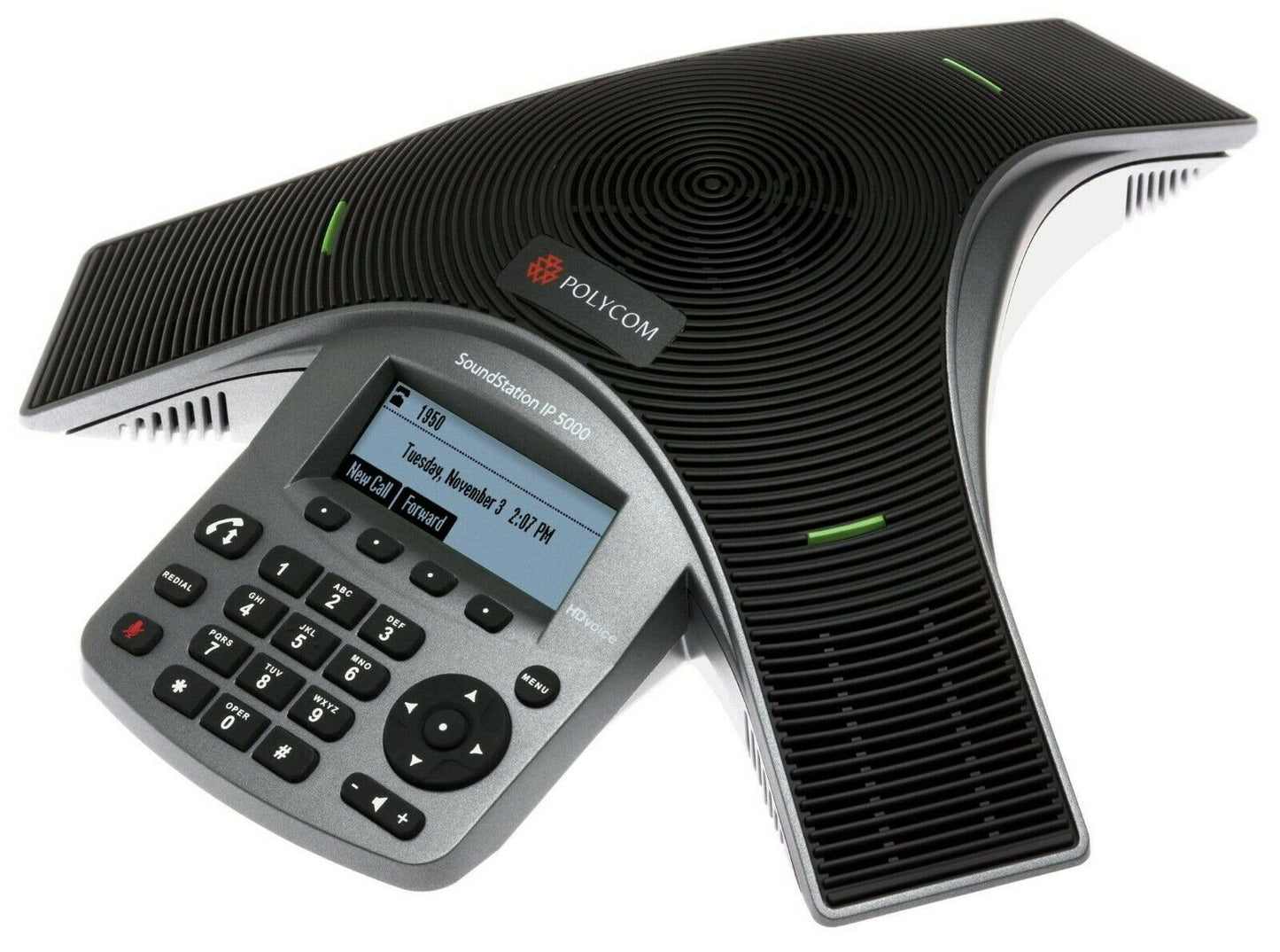 Polycom SoundStation IP5000 2201-30900-001 IP VOIP POE Conference Phone image 0