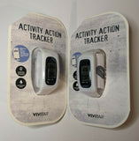Set of 2 New Vivitar Activity Action Trackers, Calories Steps Distance, with App image 0