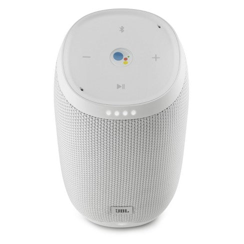 JBL Link 10 Portable Bluetooth Speaker with Google Assistant Built-in - White image 0