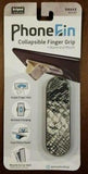 The PhoneFin Collapsible Finger + Stand and Mount/Snake (sliver) (All Phones) image 0