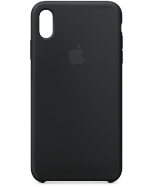Apple iPhone XS Max Silicone Case - Black image 0