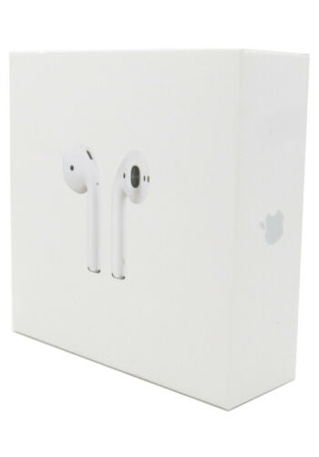 Apple AirPods 2nd Generation Wireless Earbuds & Charging Case MV7N2AM/A H1 image 0