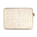 Dabney Lee 11.6" Laptop Sleeve - Champagne Dot image 0