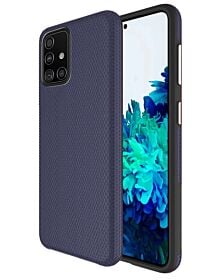Galaxy A51 Shock Absorption Protective Dual Layer Case - NAVY BLUE