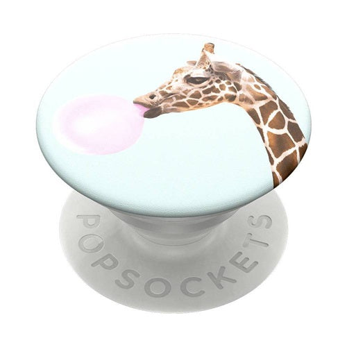 PopSockets PopGrip Cell Phone Grip & Stand - Bubblegum Giraffe image 0