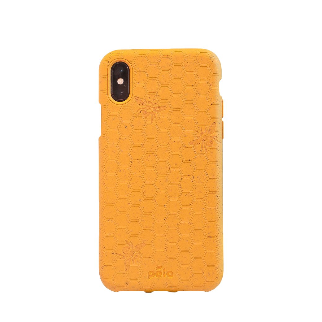 Pela Earth Apple iPhone X/XS Eco-Friendly Case - Honey (Bee Edition) image 0