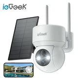 ieGeek Security Cameras Wireless Outdoor, 2K Cameras for Home Security, IP66 Security Camera, 360° Outdoor Camera, Color Night Vision, AI Detection, 2-Way Audio, Alexa image 0