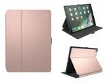 Speck iPad Air 1/2 & Pro 9.7 Balance Folio Tablet Case - Metallic Textured Rose Gold/Graphite Gray image 0