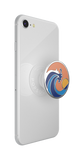PopSockets Enamel PopGrip Cell Phone Grip & Stand - Ride the Wave (Coral) image 0