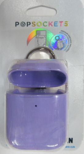 POPSOCKETS AIRPODS HOLDER+PHONE GRIP & STAND+KEYCHAIN-Purple image 0