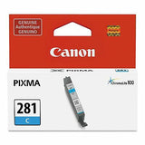 Canon ClI-281 Single Pixma Ink Cartridge - Cyan (2088C005) image 0