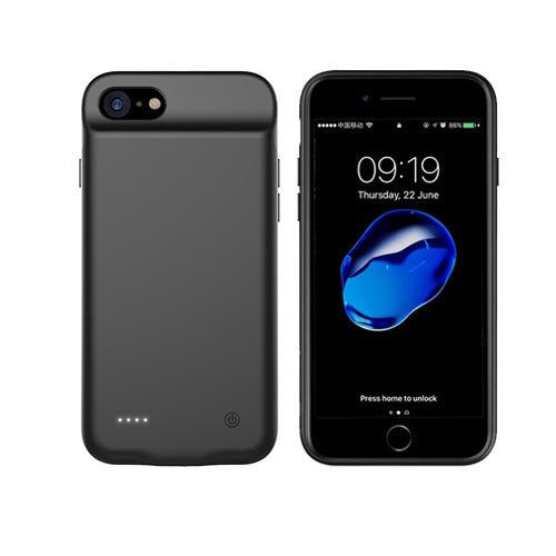 iPhone 8/7/6s Slim Protective Battery Case 3000 mAh (Black) image 0