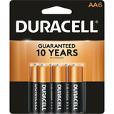 Duracell Coppertop AA Alkaline Batteries 6 pk Carded image 0