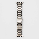 Heyday Apple Watch Classic Silver Metal Link Fashion Watch Band 42/44mm A185 image 0
