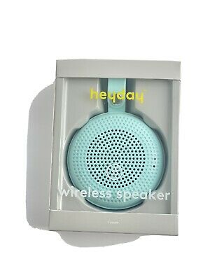 HeydayRound Portable Bluetooth Speaker with Loop - Light Teal image 0