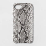 heyday Apple iPhone 8/7/6s/6 Snakeskin Case - Black/White image 0