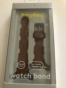 Heyday Apple Watch 38mm Leather Band - Brown image 0