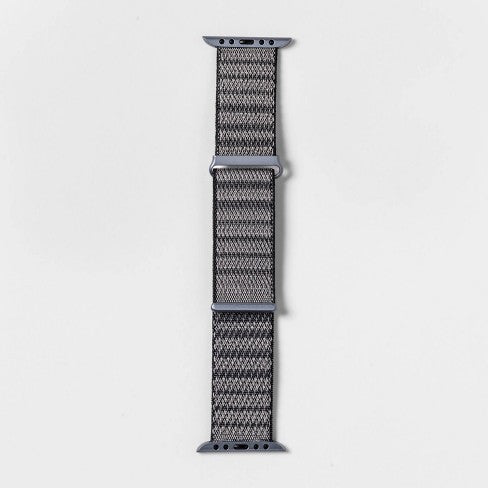 Nylon Apple Watch Band 38/40mm Determined Blue/Captivating Cream - All in Motion image 0