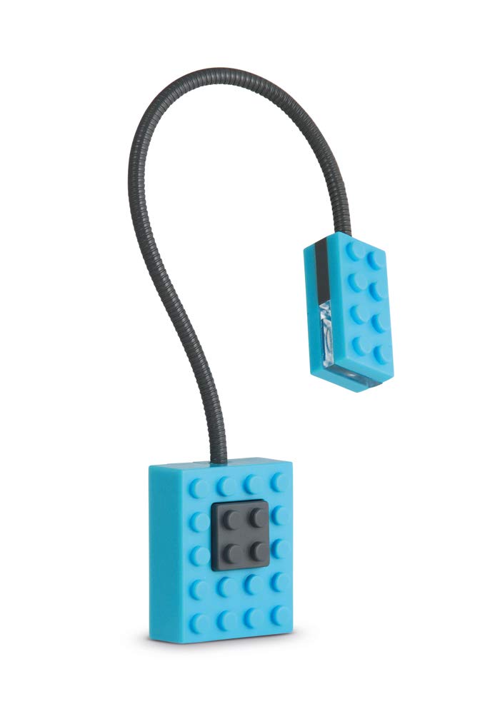 Block Light Blue Clip on Reading Light image 0