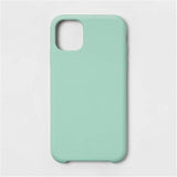 Heyday Apple iPhone 11/XR Silicone Case - Light Teal image 0