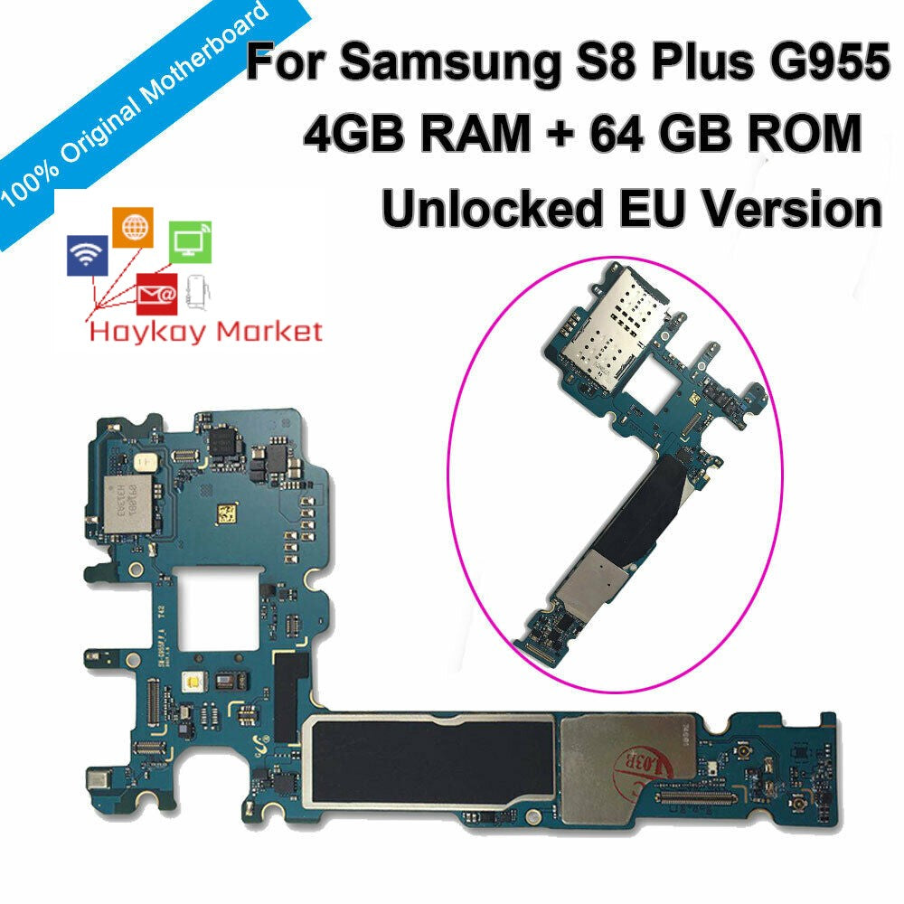 Unlocked Logic Board For Samsung Galaxy S8 Plus 64GB image 0