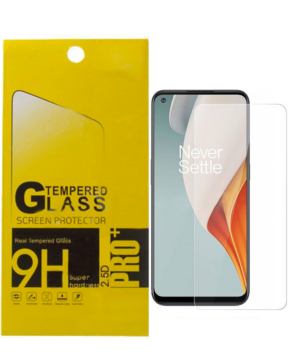 OnePlus Nord N100 Clear Tempered Glass (2.5D/1 Pcs) image 0
