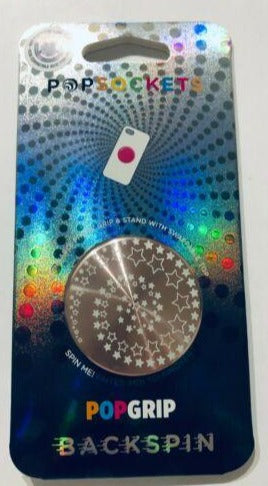 PopSockets PopGrip Cell Phone Grip & Stand - Backspin Alum Starry Eye image 0