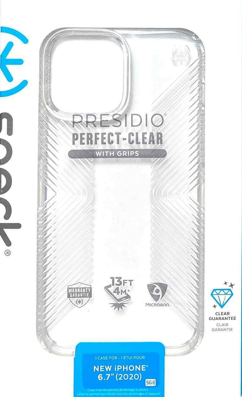 Speck Apple iPhone 12 Pro Max Presidio Grip - Clear image 0