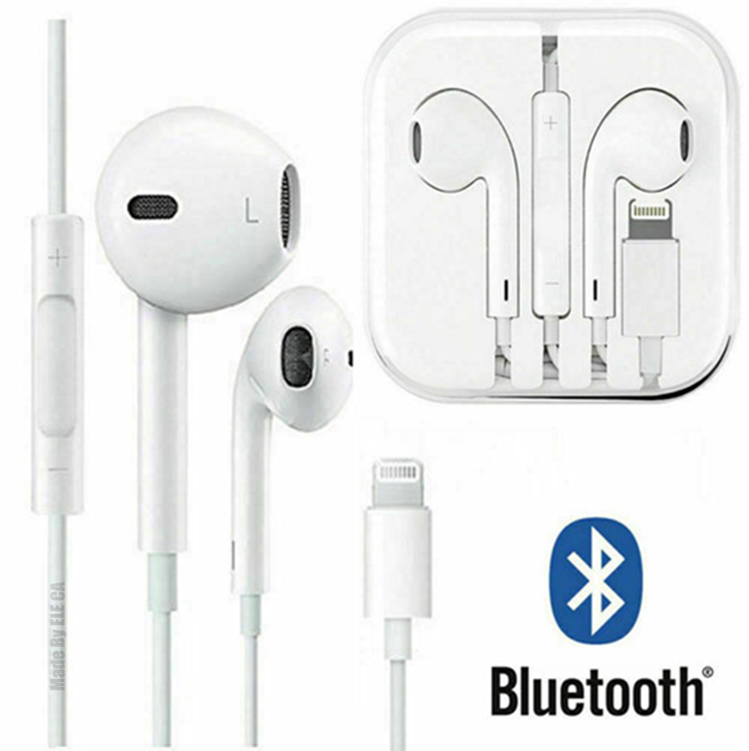 iPhone 7 8 Plus X XS MAX XR 11 Pro Wired Headphones Headset Earbuds image 0