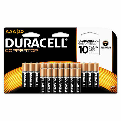 Duracell Coppertop AAA Batteries - 20 Pack Alkaline Battery image 0