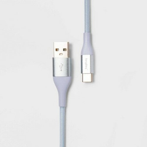 Heyday 10 Ft Micro USB charging Cable For Android GREY image 0