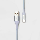 Heyday 10 Ft Micro USB charging Cable For Android GREY image 0