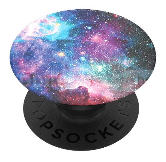 PopSockets PopGrip Cell Phone Grip & Stand - Blue Nebula image 0