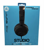 JLab Studio Wired On-Ear Headphones - Black image 0