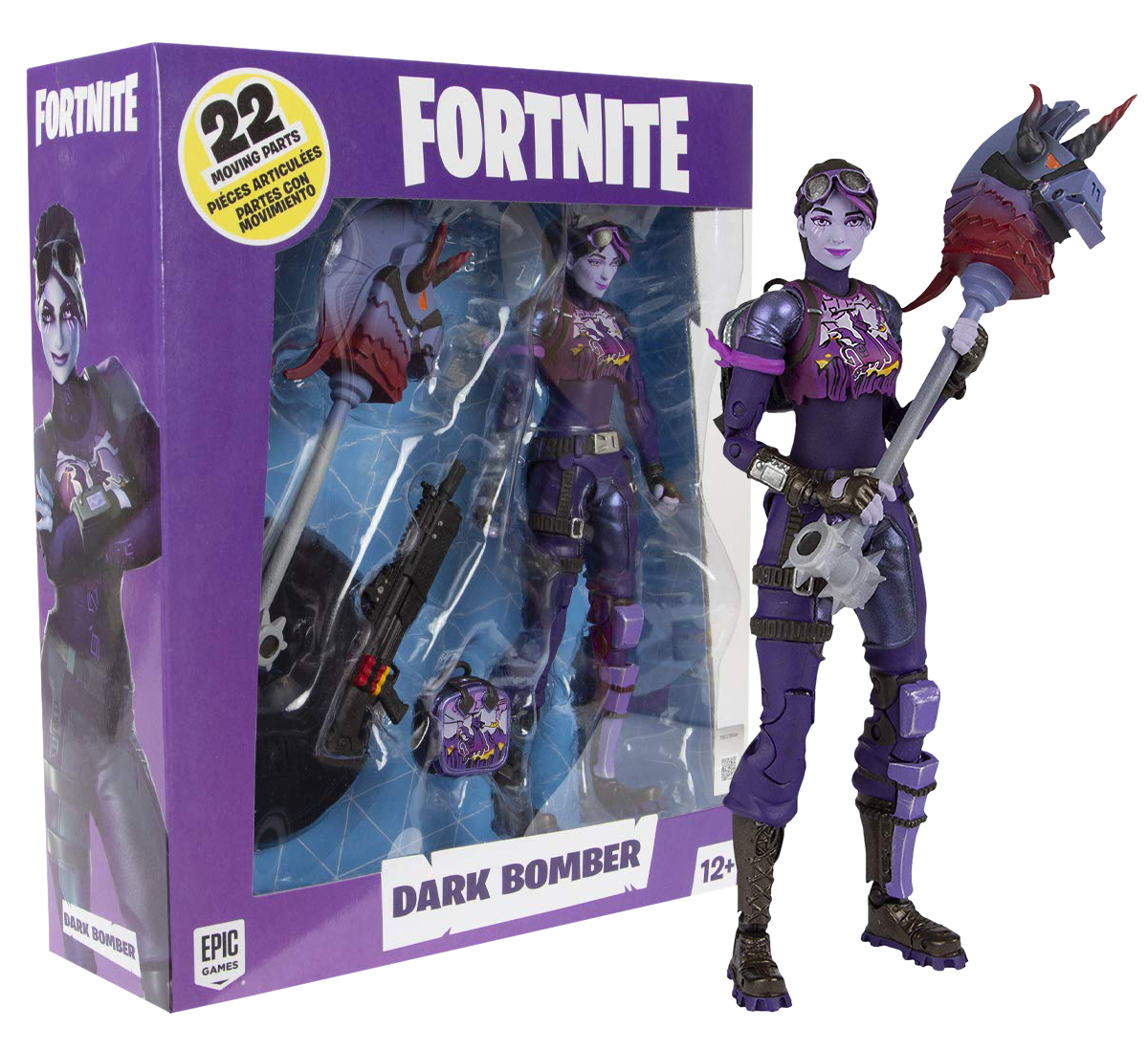 McFarlane Toys Fortnite 7" Figure - Dark Bomber image 0