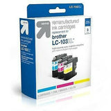 Remanufactured Cyan/Magenta/Yellow High Yield 3-Pack Ink Cartridges - Compatible image 0