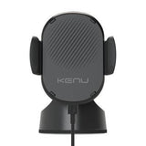 Kenu Airbase Qi Wireless Fast Charging Suction Mount - Black image 0