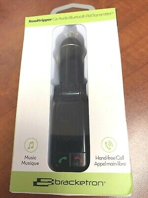Bracketron Roadtripper Car Audio Bluetooth FM Transmitter - Black image 0