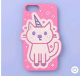 Apple iPhone 8 Plus/7 Plus/6s Plus/6 Plus Case - More Than Magic - Pink Cattycorn image 0