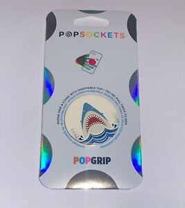 PopSockets PopGrip Cell Phone Grip & Stand - Shark Jump image 0