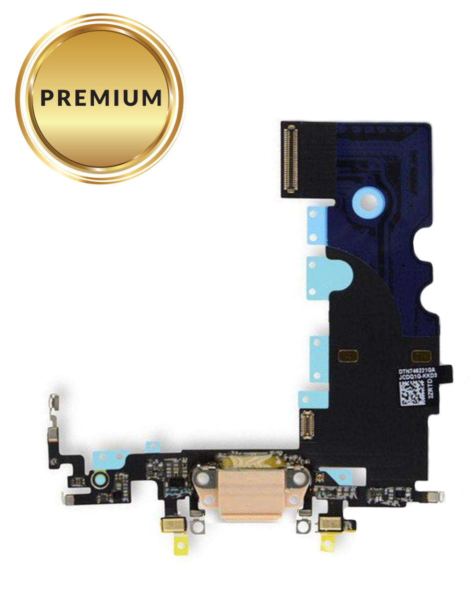 iPhone 8 Charging Port Flex Cable (GOLD) (Premium) image 0